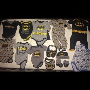 0-6 month baby boy Batman clothes Lot