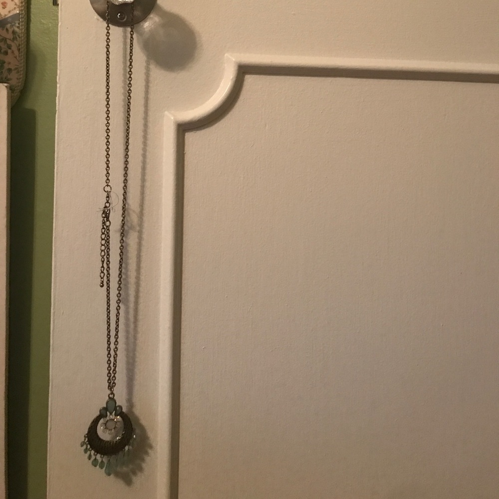 🆕 Brush gold and beaded necklace - Picture 3 of 4