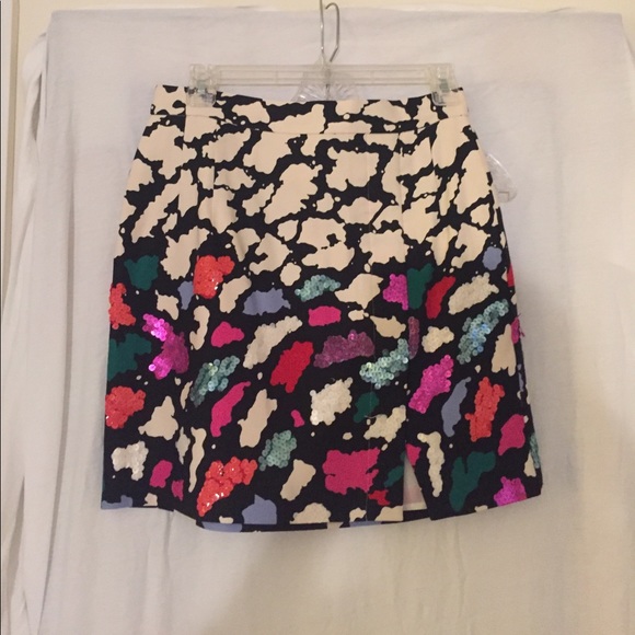 Sequin printed skirt - Picture 1 of 2