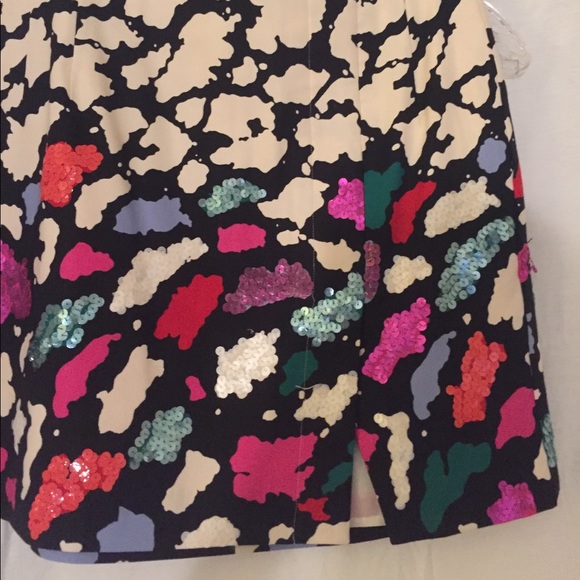 Sequin printed skirt - Picture 2 of 2