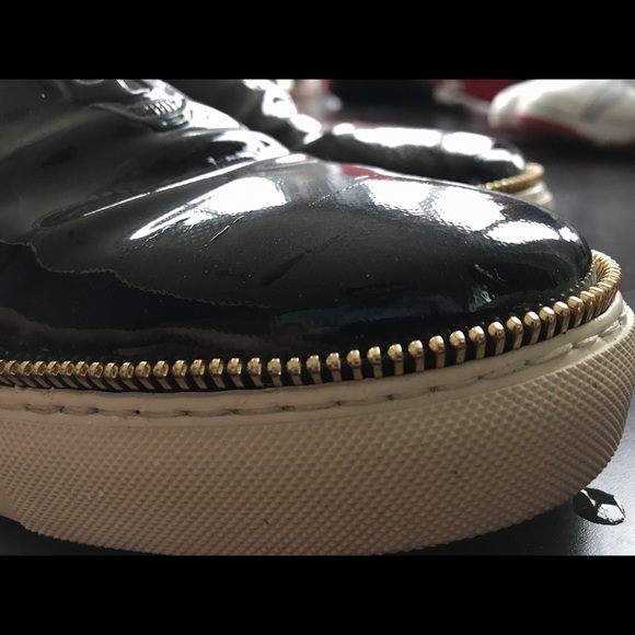 👞Alexandra McQueen black Slip On - Picture 3 of 4