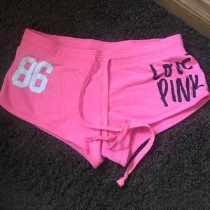 PINK shorts