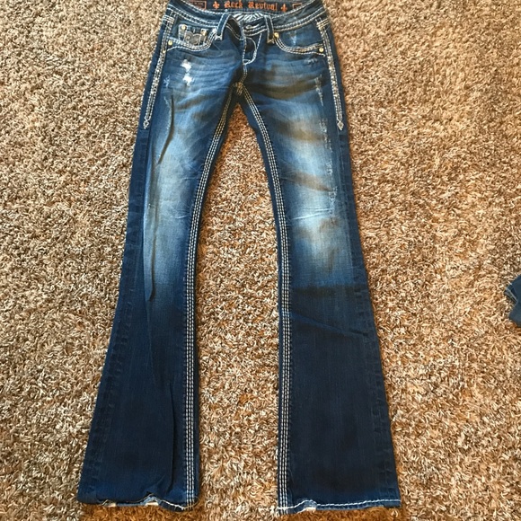 Rock Revival woman's jeans 26L - Picture 1 of 4