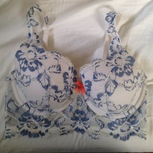 Victoria's Secret Lace Bustier Demi Bra