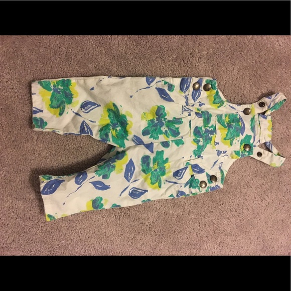 BABY GIRL GAP OVERALLS - Picture 1 of 3