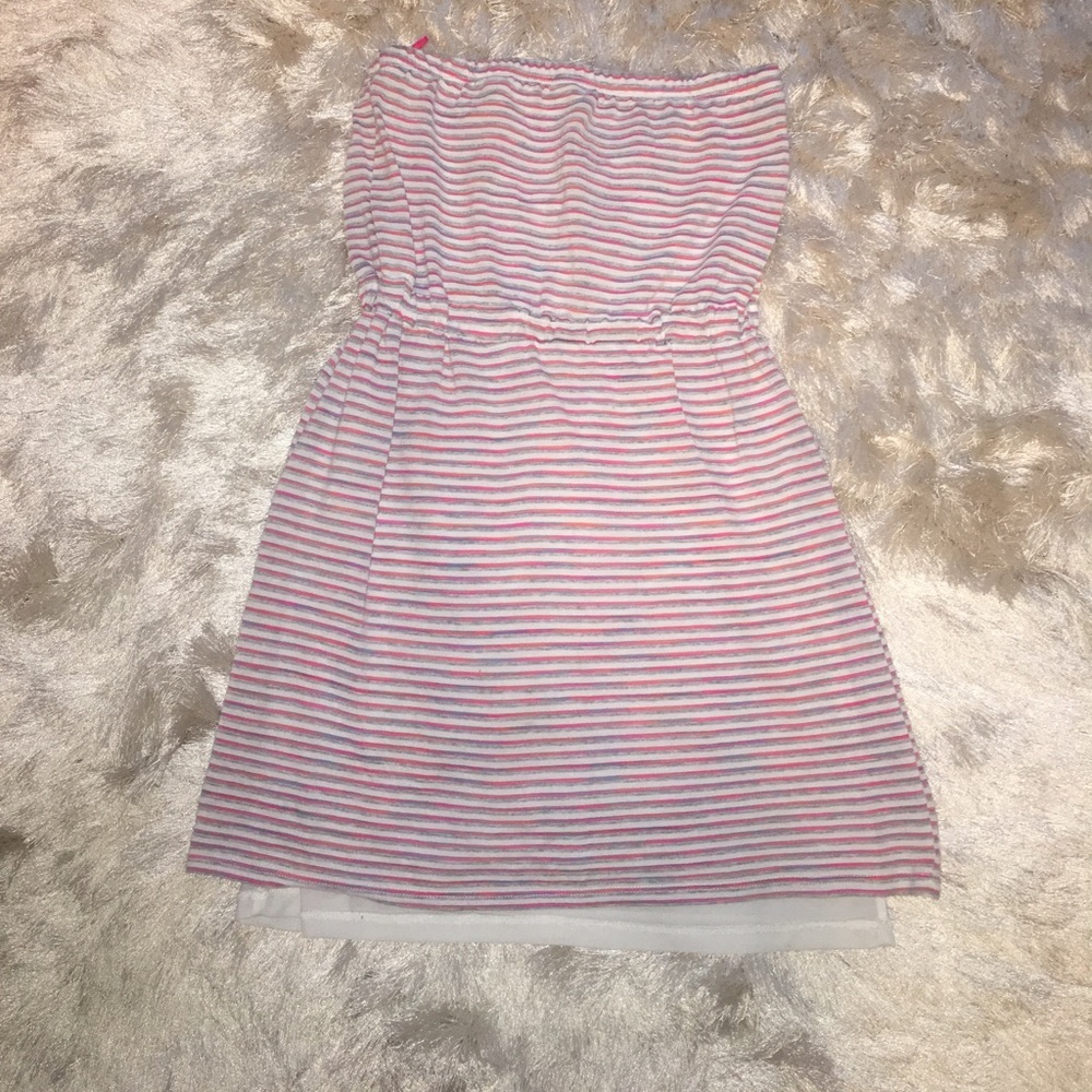 Pink Striped Dress