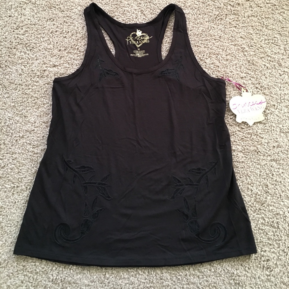 Princess Vera Wang cut out tank top