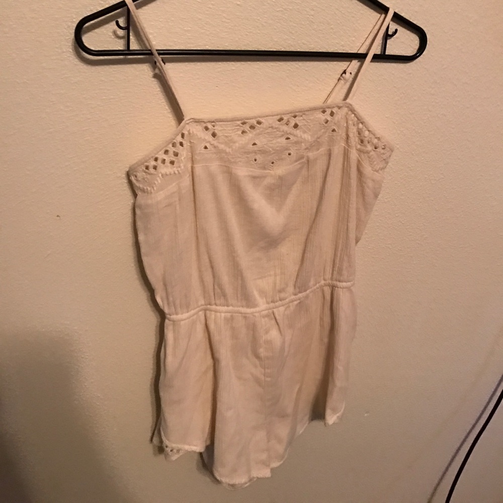 Cream romper
