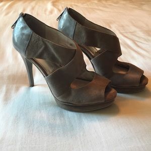 Michael Kors Suede Strap Pumps