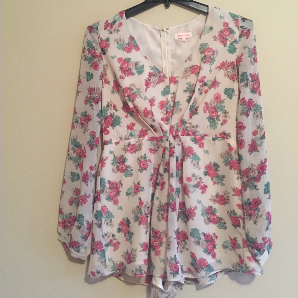 Floral Romper!