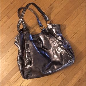 Coach Metallic Limited Edition XL Leather bag