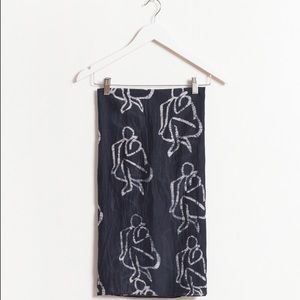 Osei-Duro human form scarf "Bena" in new condition