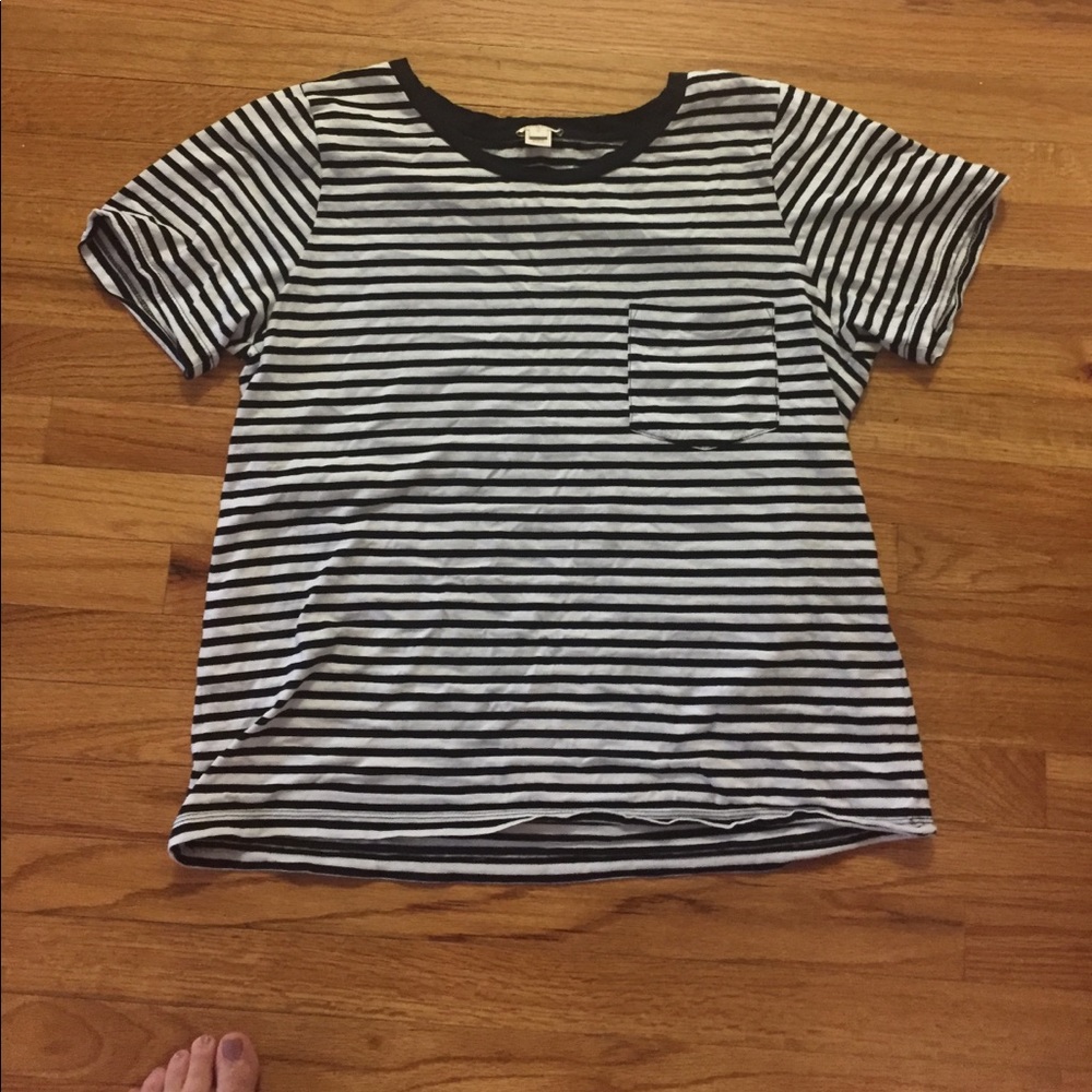 J. Crew Stripped Tee