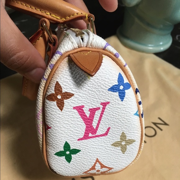 Authentic LV Speedy mini multicolor - Picture 7 of 7