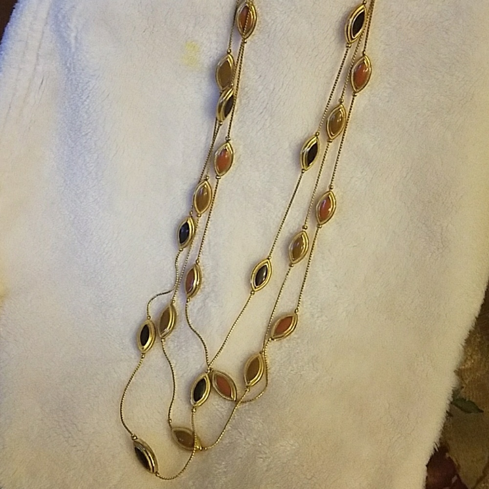 Vintage 3 strand necklace