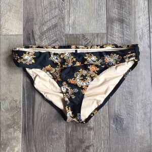JCrew Paisley Swim Bottoms