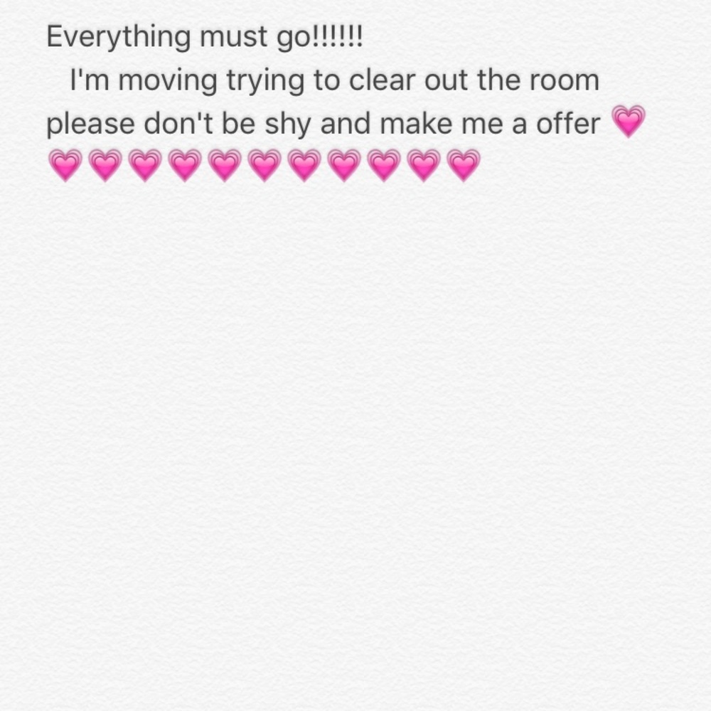 Everything must go