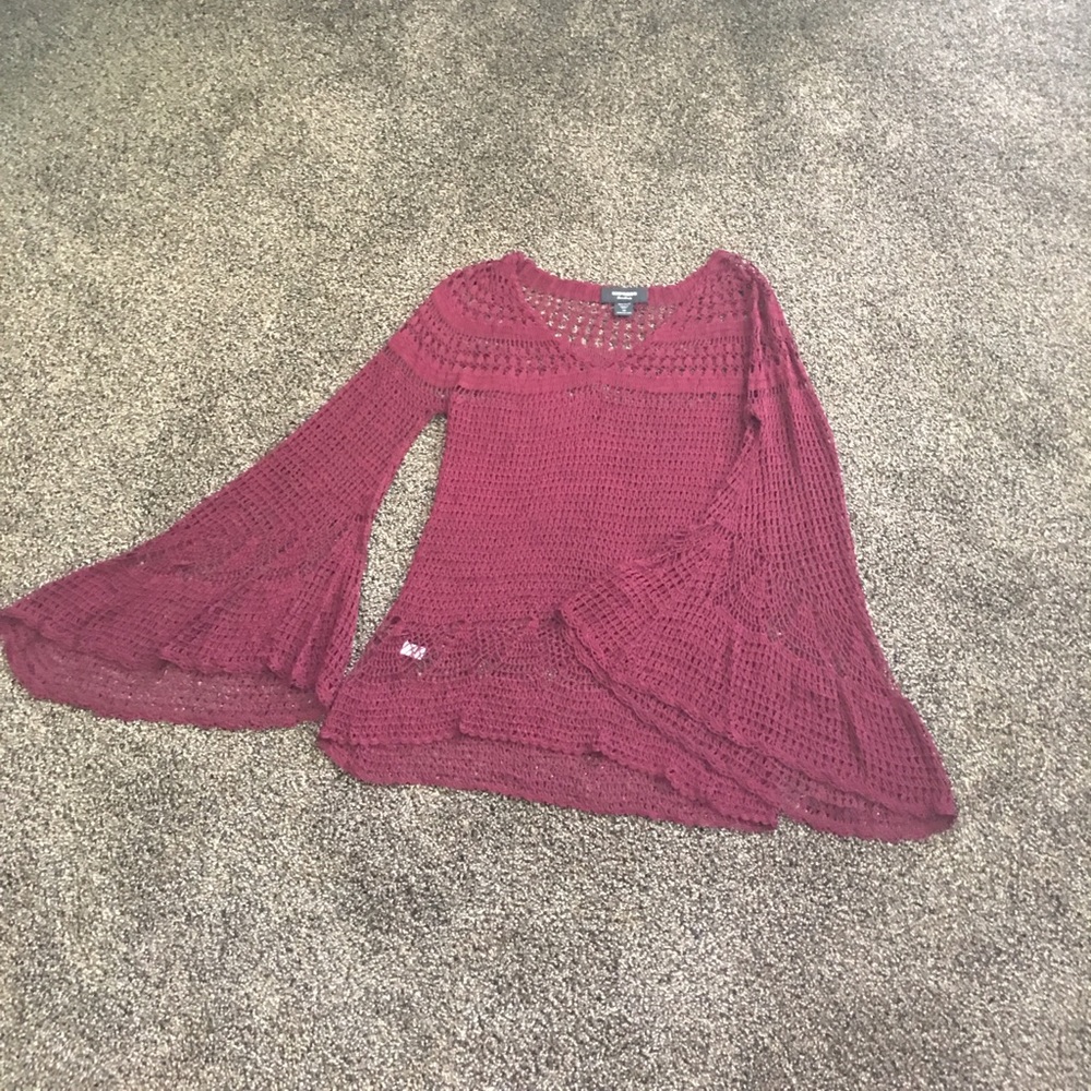 Express hand knit shirt