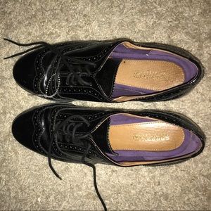 VERY RARE Patent oxford Sperry top siders!