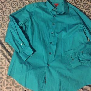 Stunning Teal Blue Dress Shirt