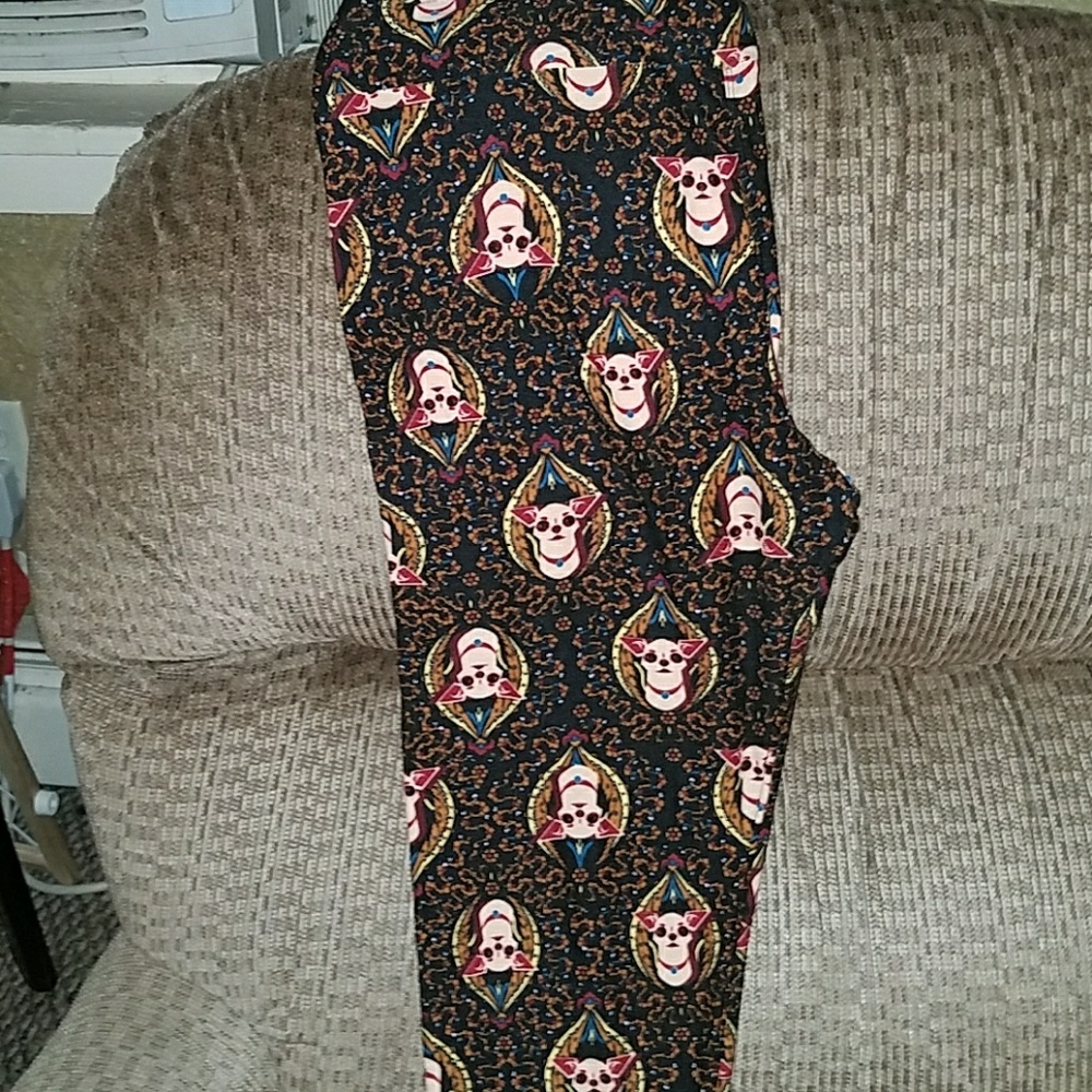 Lularoe TC Chihuahua leggings. New w/o tags.