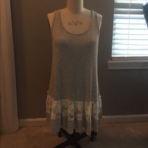 Lace bottom Tanktop