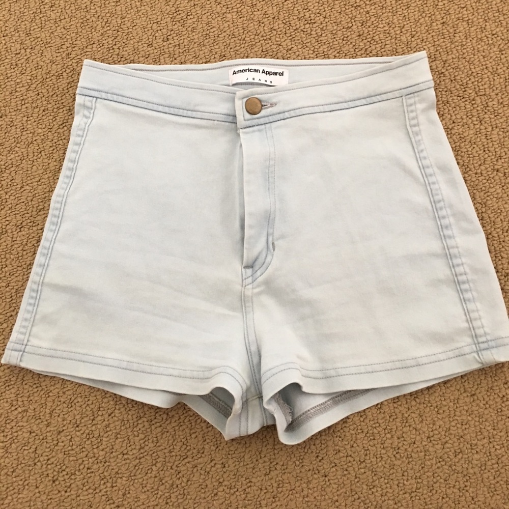 American Apparel High Waisted Shorts