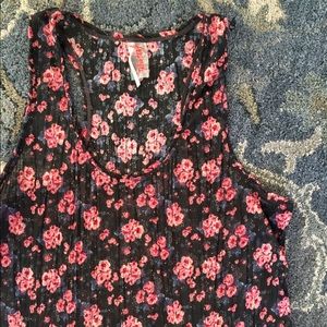 Free People Floral Tank