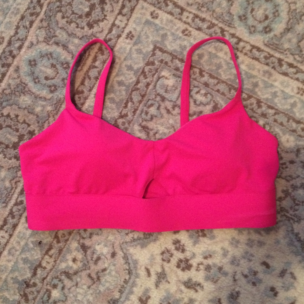 Fabletics Pink Sports Bra