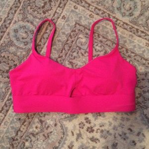 Fabletics Pink Sports Bra