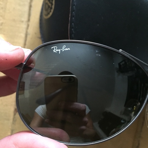 RAY-BAN BRAND METAL AVIATOR SUNGLASSES OS UNISEX