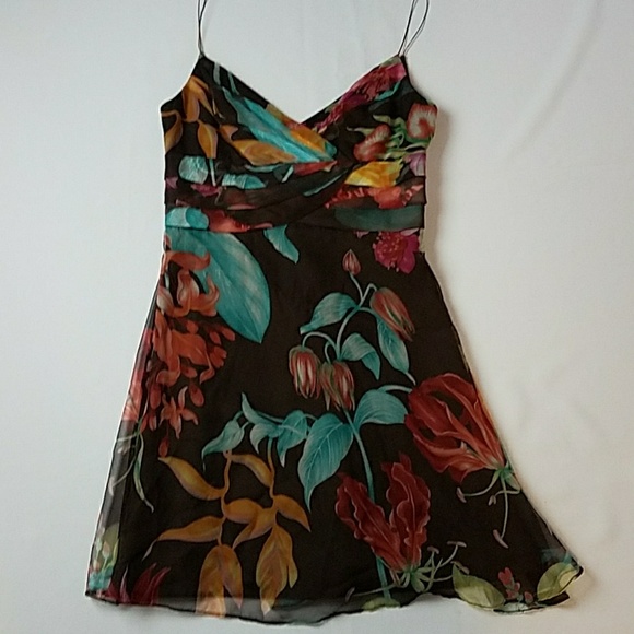 Carmen Marc Valvo Dresses & Skirts - Carmen Marc Valvo Dress 4 Spaghetti Straps