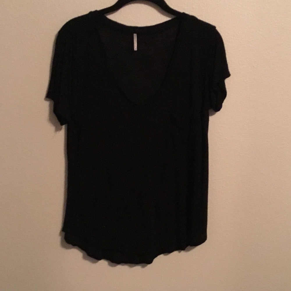Black v neck