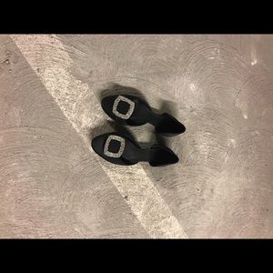 Crystal open side flats