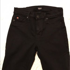 Hudson black high rise jeans