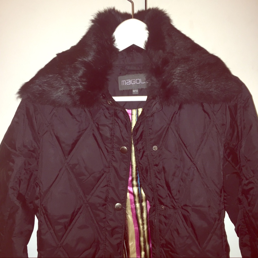 Magnolia Black Puffer Jacket