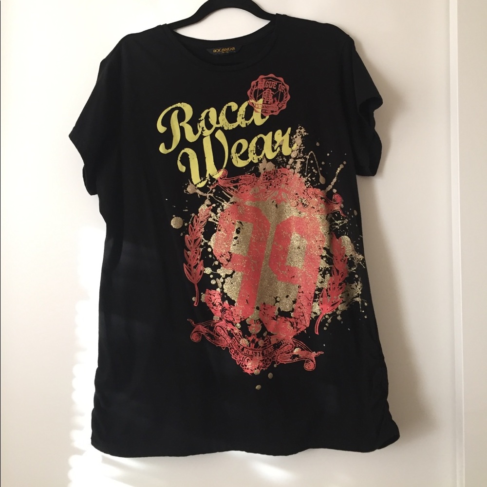 Womens Plus Rocawear Graphic Tee