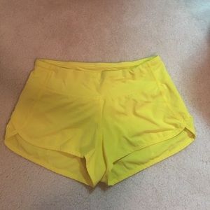 lululemon speed shorts