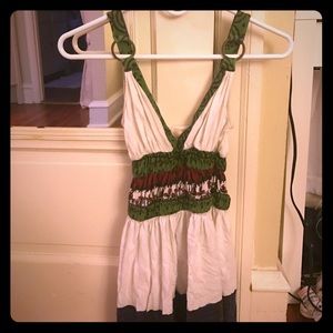 Low cut summer dress