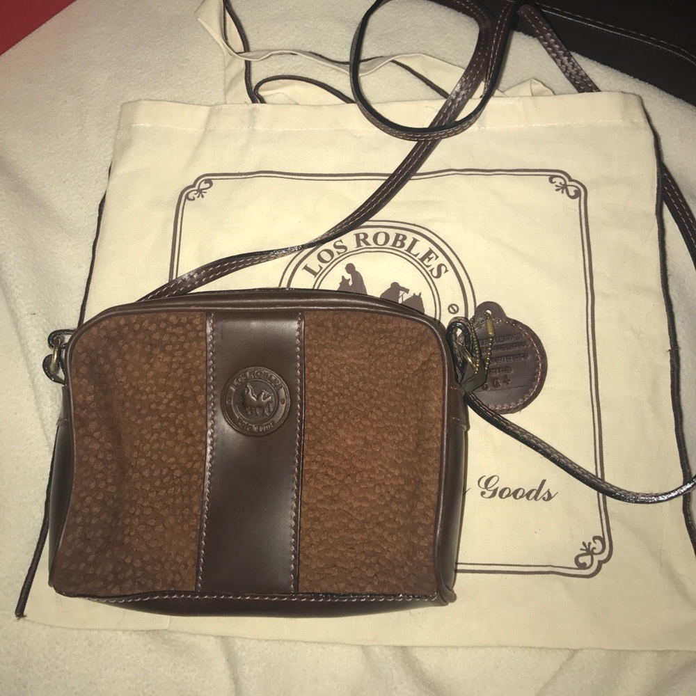 Los Robles Genuine Leather Cross-Body Bag