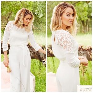 Lauren Conrad Runway white sweater