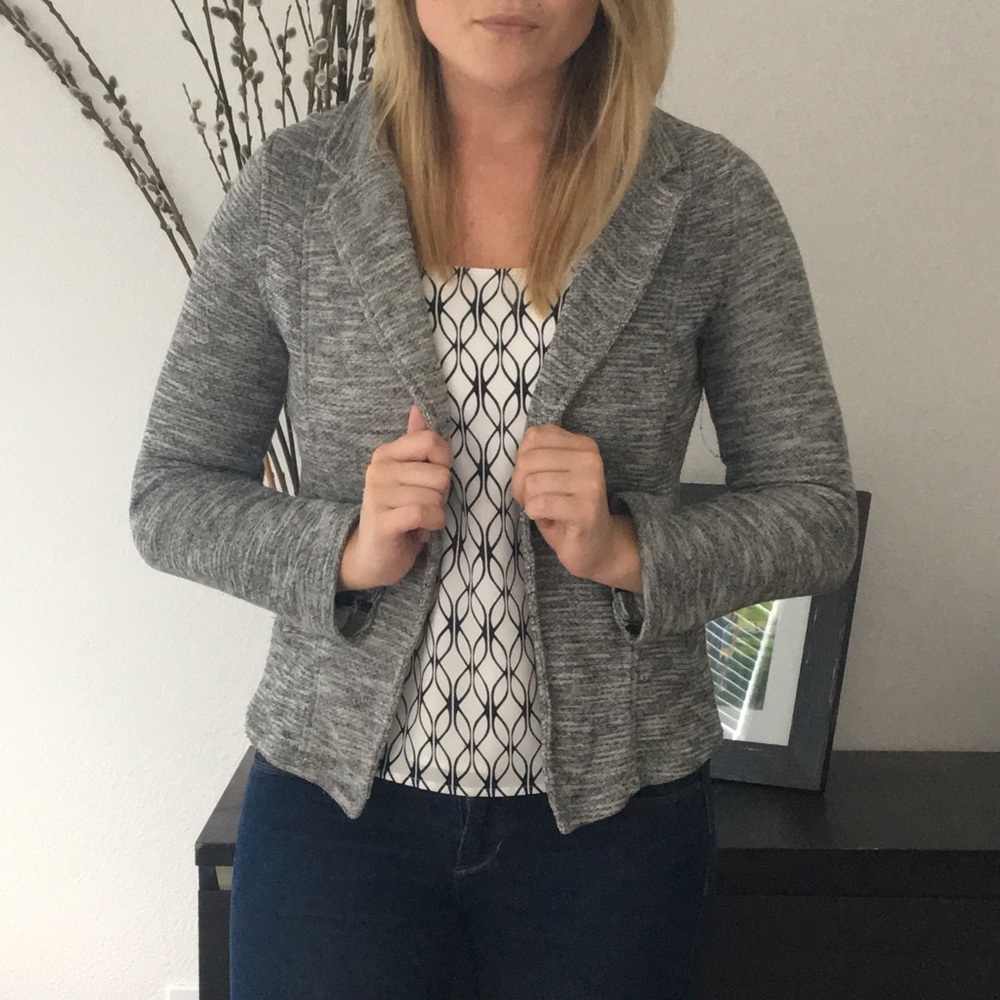41 Hawthorn (Loosely Structured) Grey Jacket