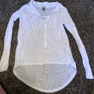 Long sleeve white shirt