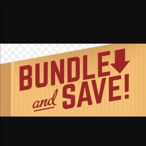 Click Bundle+add 3 items and Save 15%!!!!