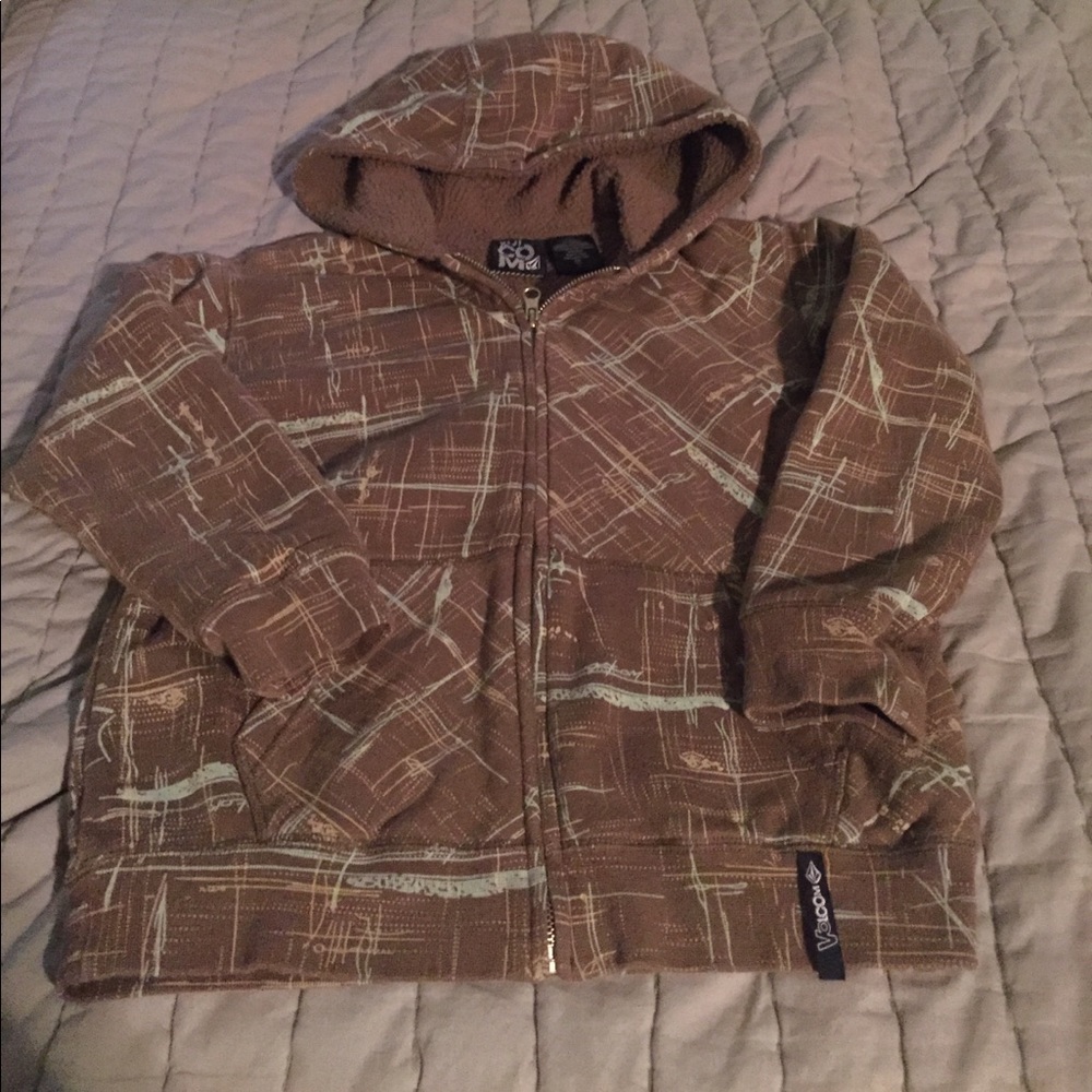 Volcom boys lined sweatshirt