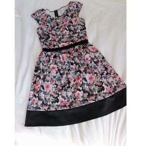 Target Xhilaration Floral Scuba dress