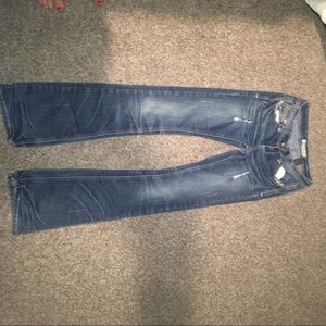 Light denim wash jeans