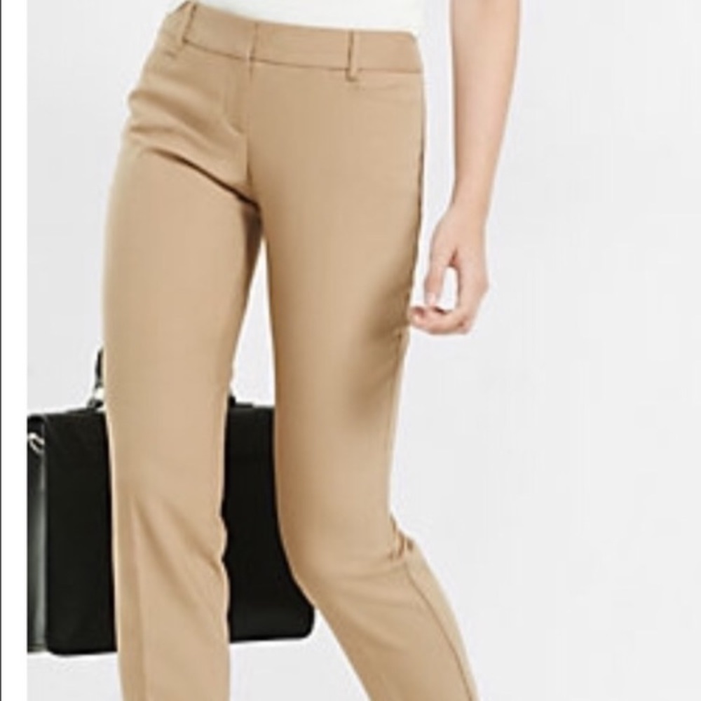 00S Tan Columnist Dress Pants