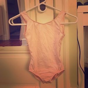 Baby pink body suit
