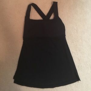 lululemon cross back tank top